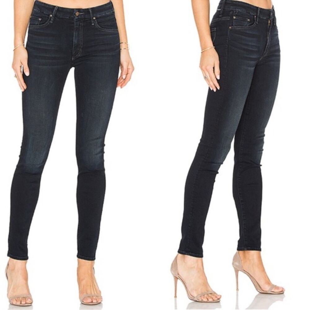 MOTHER high waisted looker in coffee, tea or me size 27